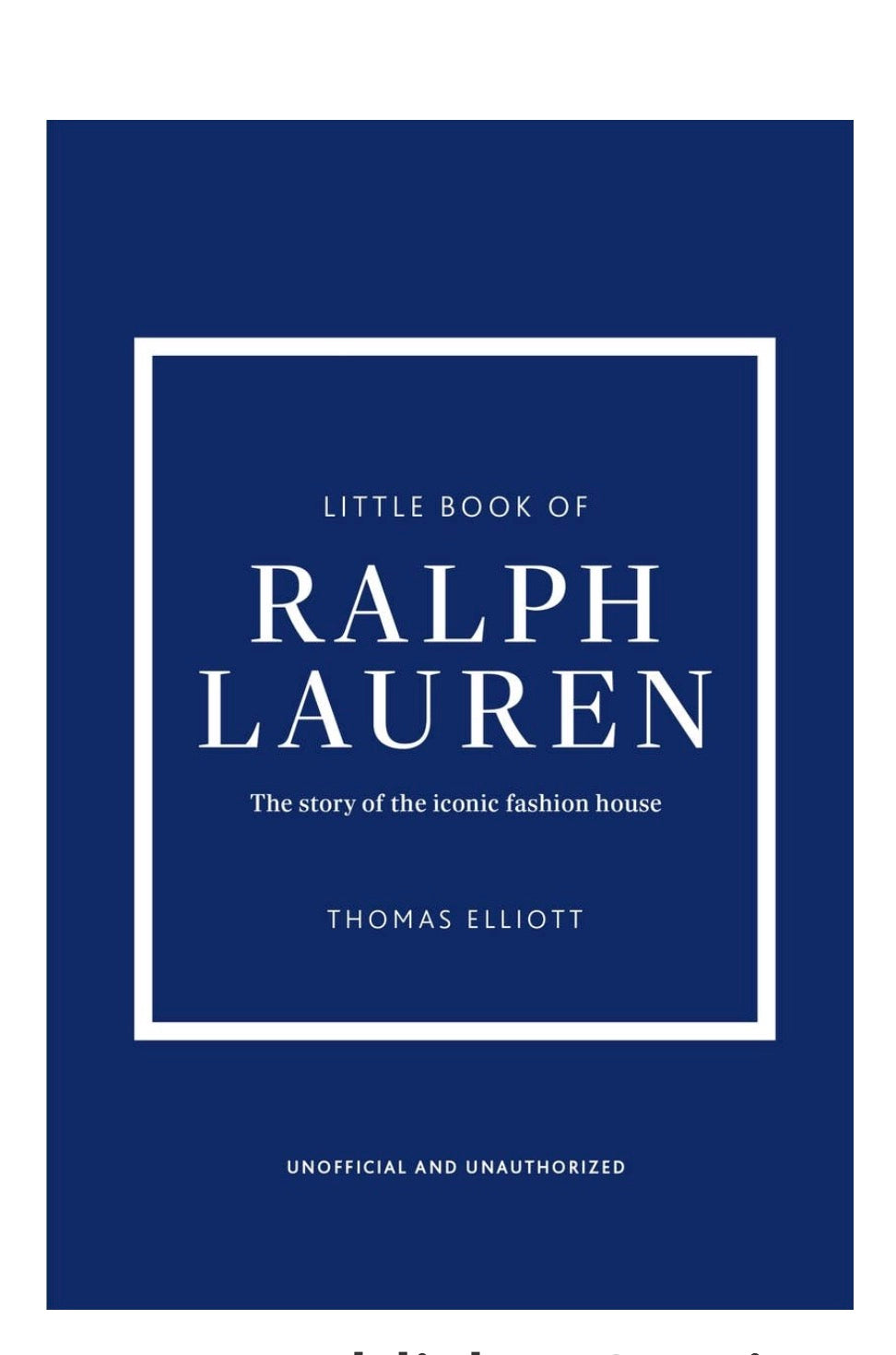 LITTLE BOOK OF FASHION-NAVY