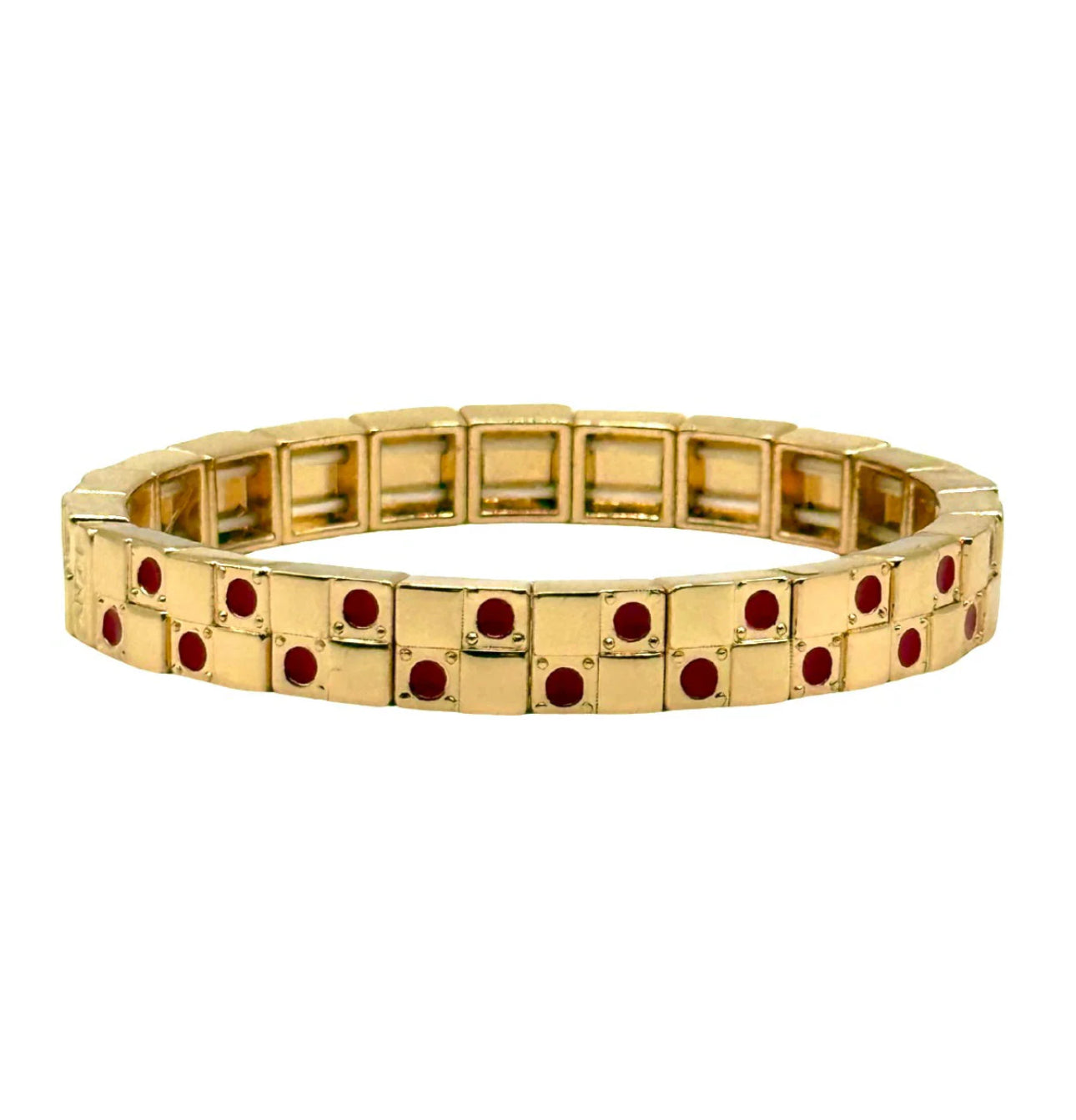 DICE BRACELET-RED