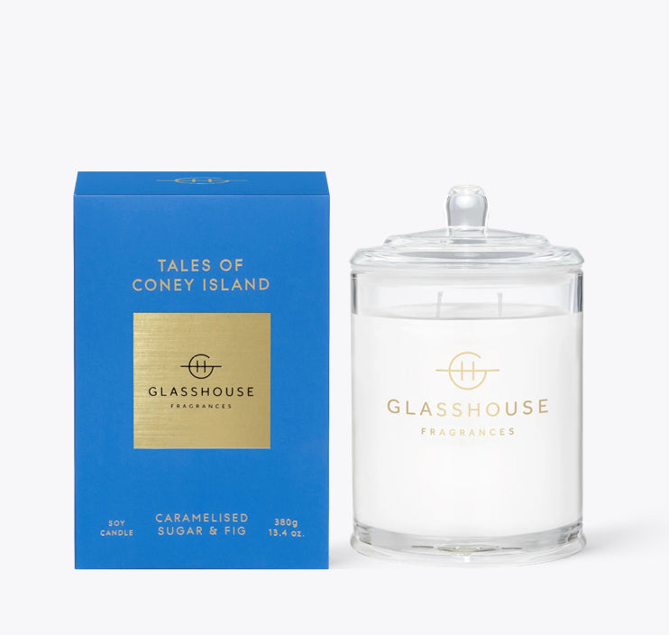 GLASSHOUSE CANDLE-TALES OF CONEY ISLAND