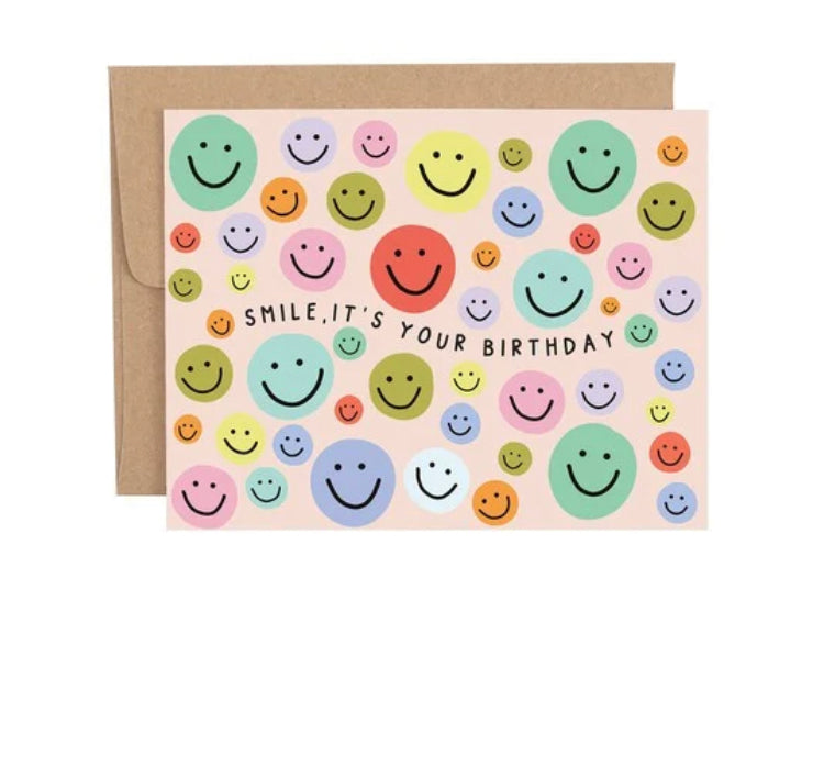 SMILES BIRTHDAY CARD
