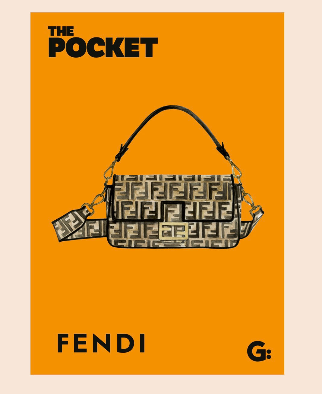THE POCKET BOOK OF FASHION-ORANGE
