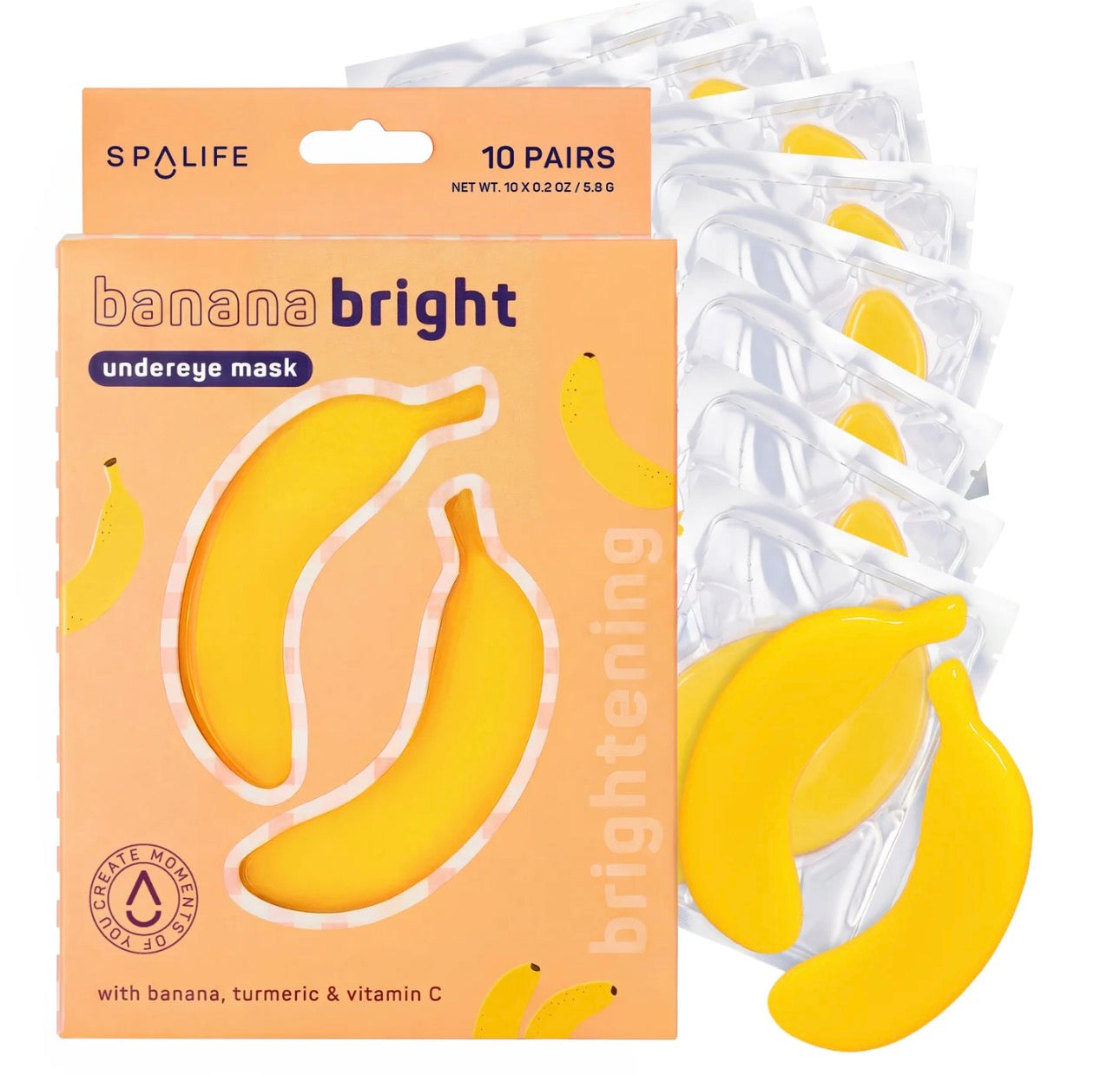 BANANA BRIGHT HYDROGEL UNDERYEYE MASK