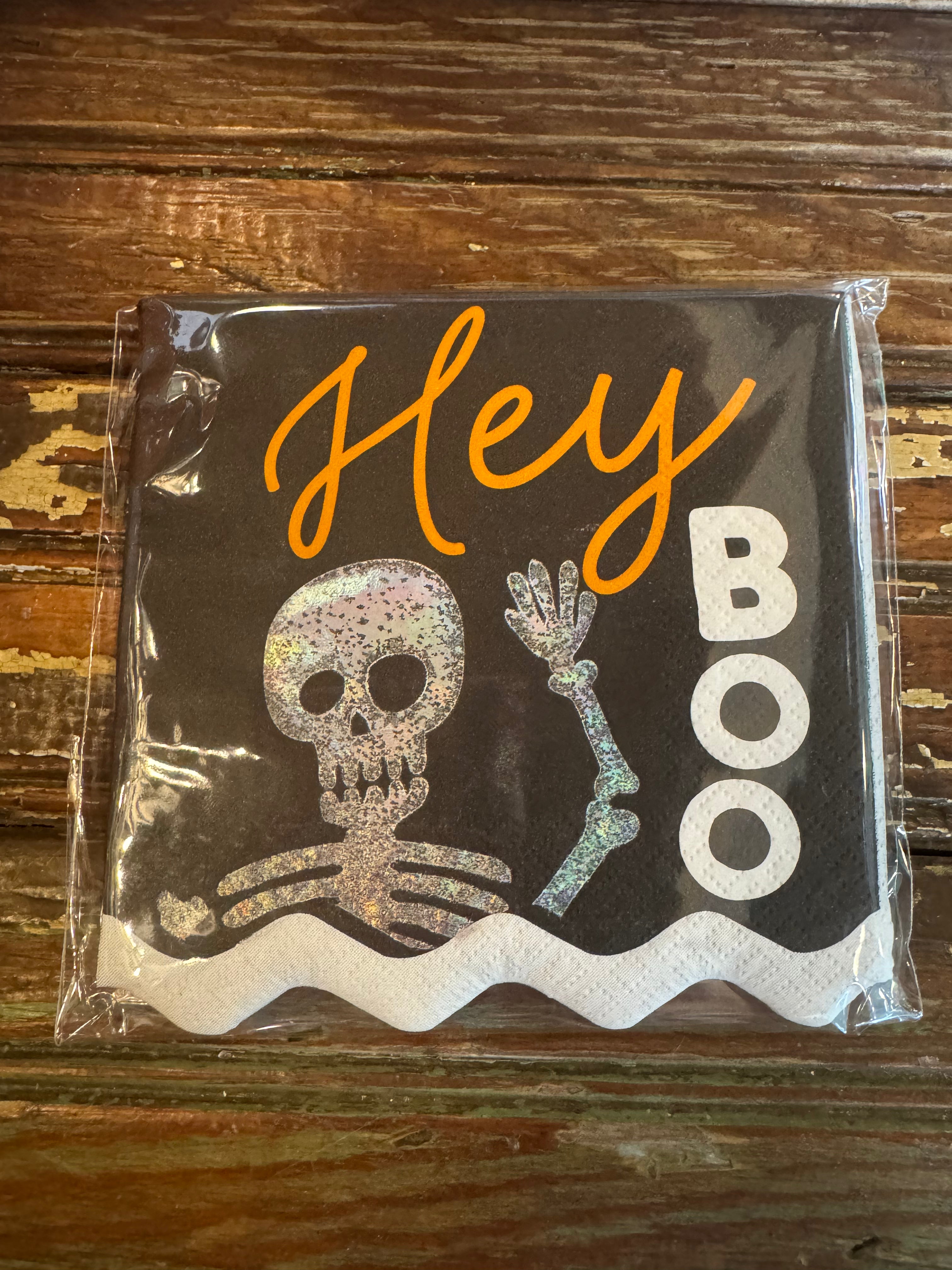 HEY BOO NAPKINS