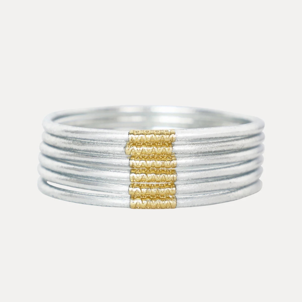 SILVER LUMINE ALL WEATHER BANGLES