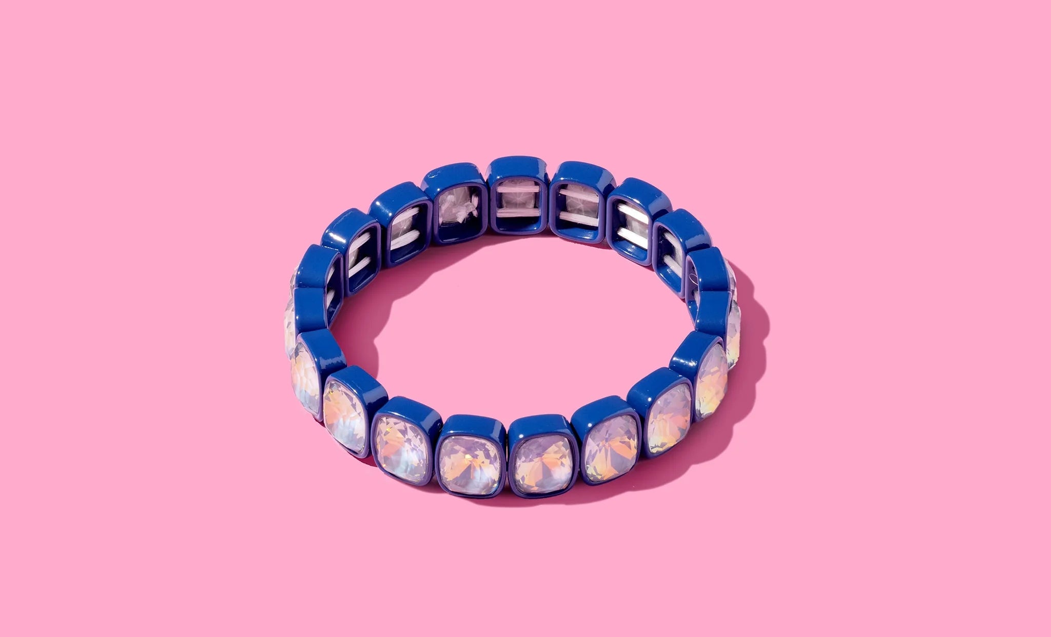 LAYLA BRACELET-NAVY/LIGHT BLUE