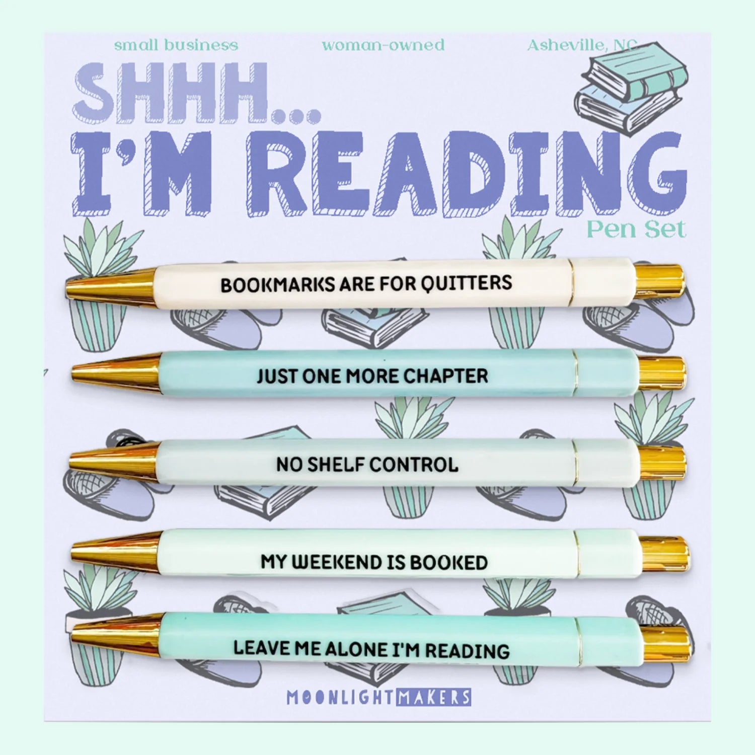 I'M READING PEN SET