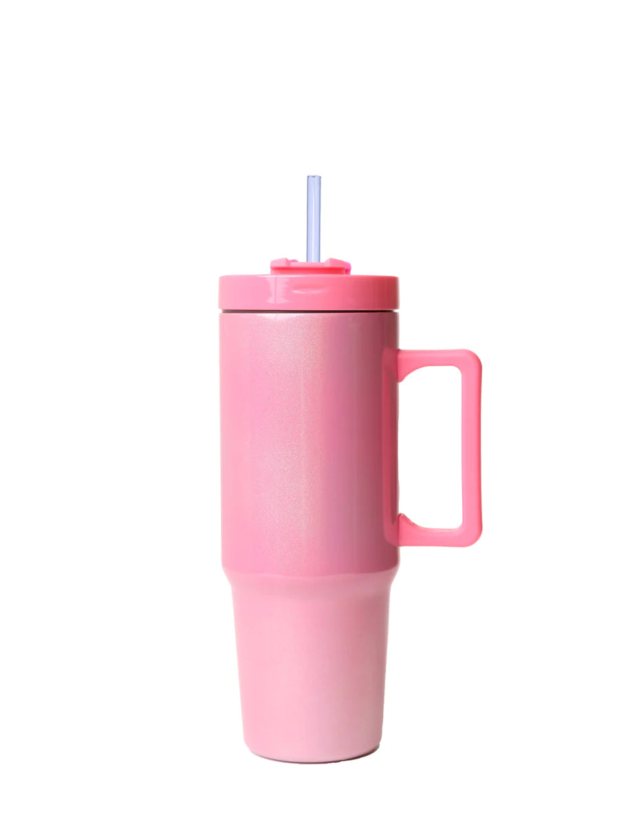 PEARLIZED PINK TO-GO TUMBLER