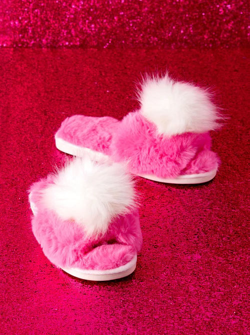 AMORE SLIPPERS-MAGENTA