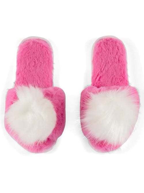 AMORE SLIPPERS-MAGENTA