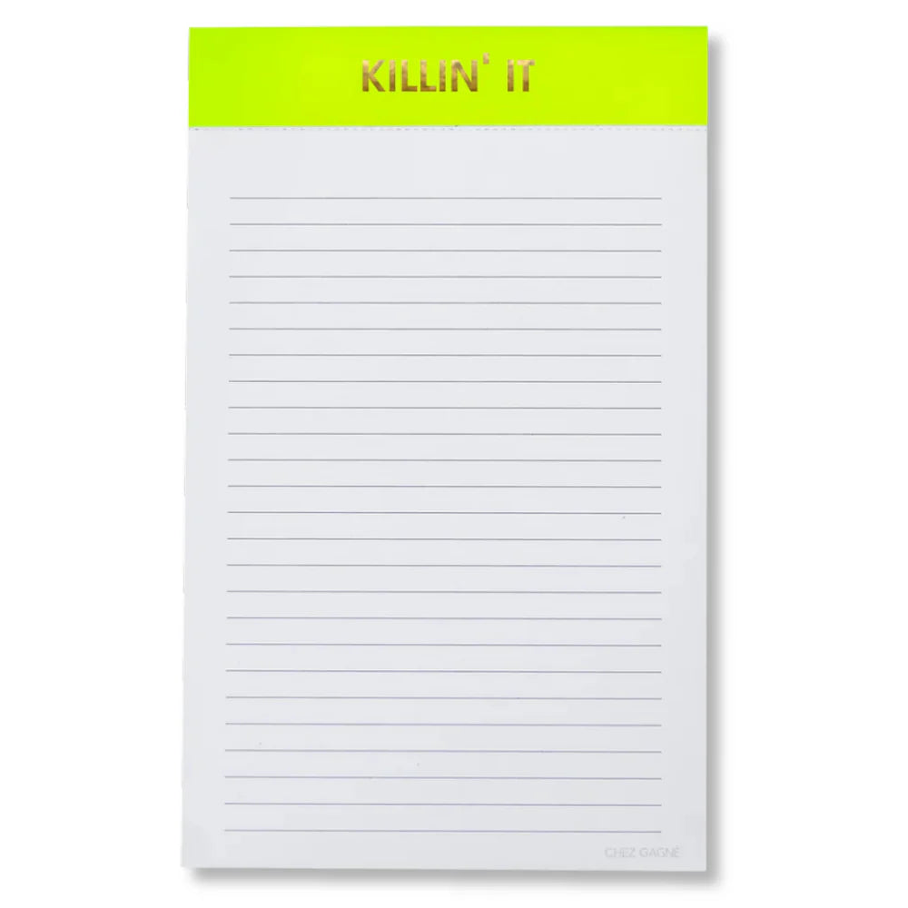 KILLIN' IT NOTEPAD