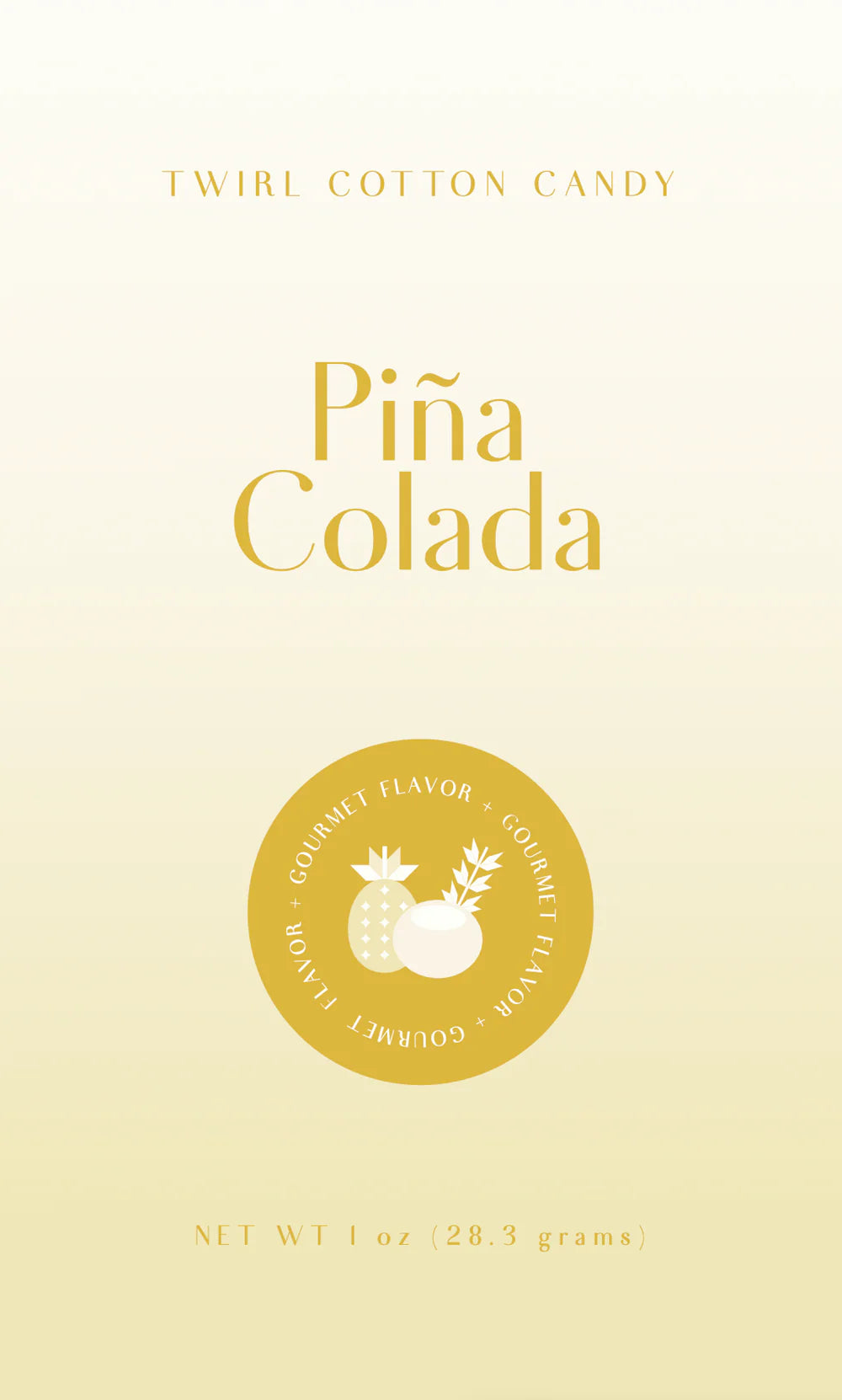 TWIRL COTTON CANDY-PINA COLADA