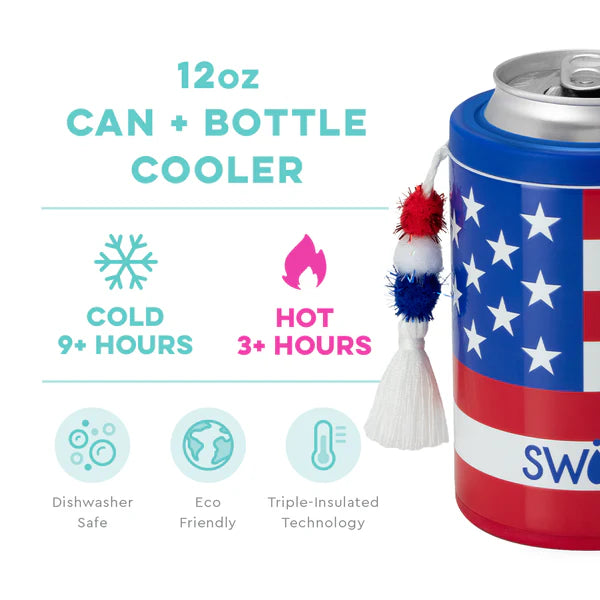 ALL AMERICAN CAN+BOTTLE COOLER