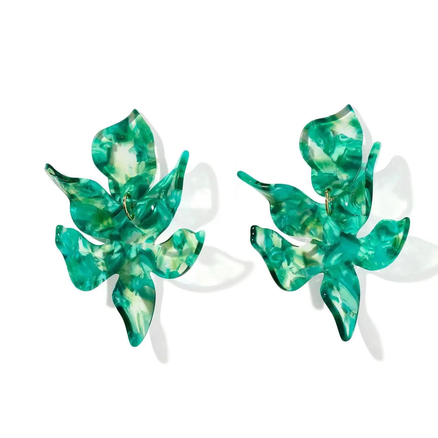 FLORA STATEMENT EARRINGS-BAHAMA MAMA
