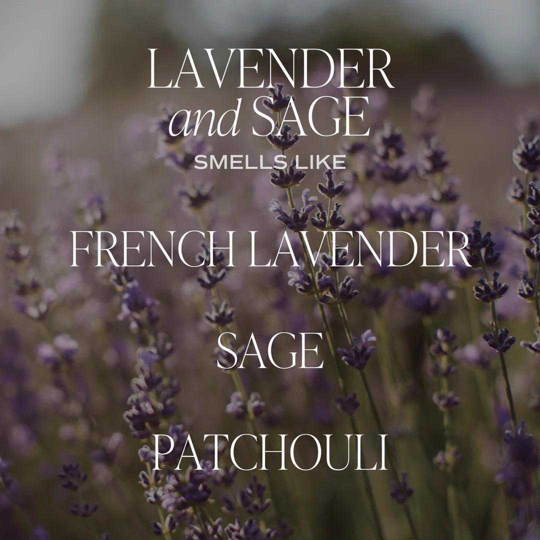 LAVENDER AND SAGE CANDLE