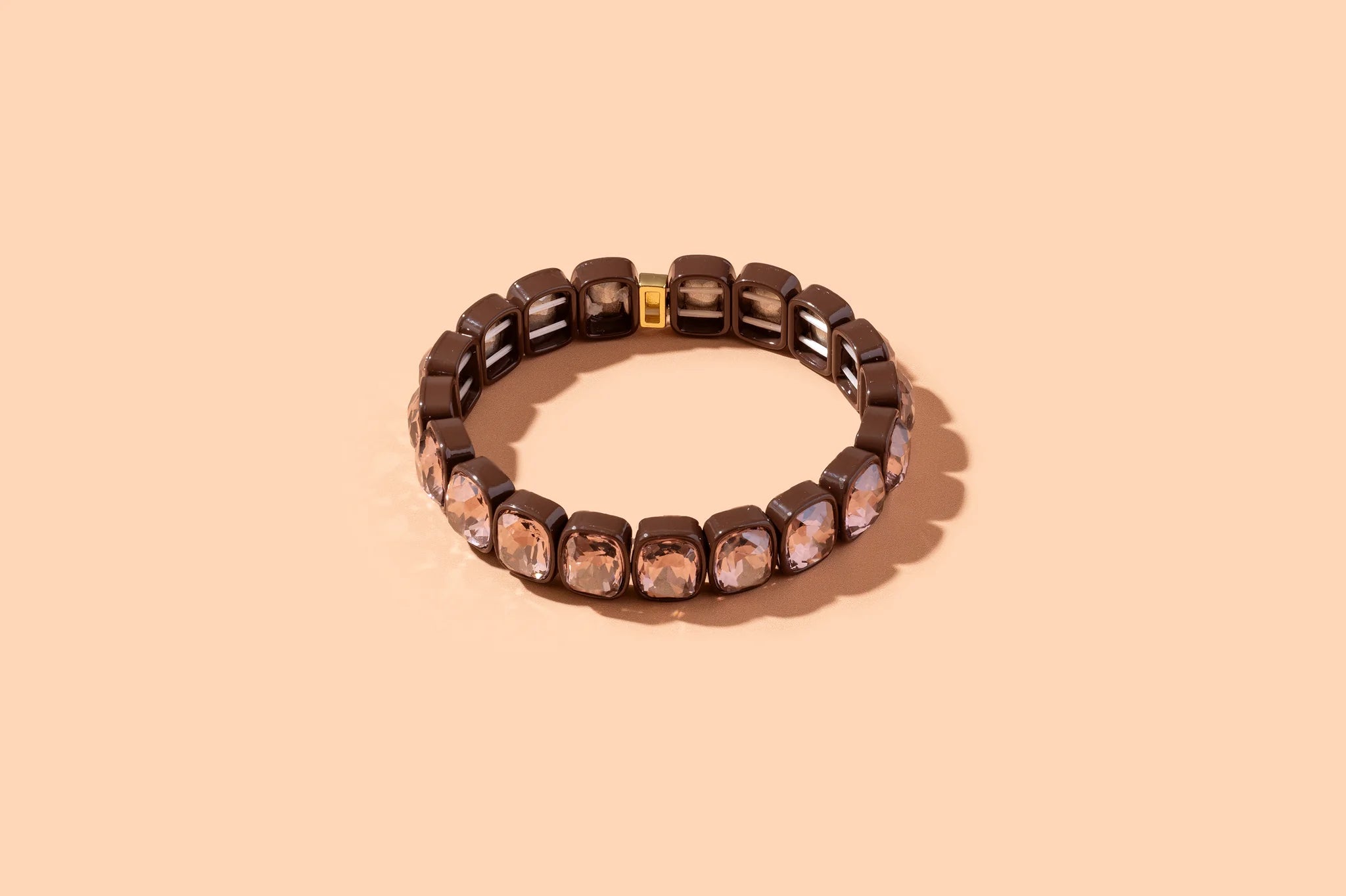 LAYLA BRACELET-DARK BROWN