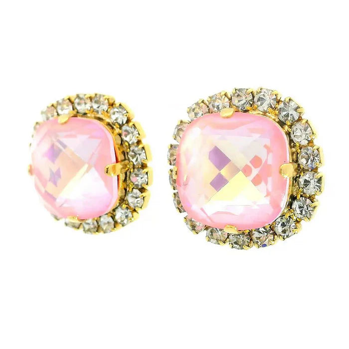 CAMBRIE EARRINGS-LT PINK