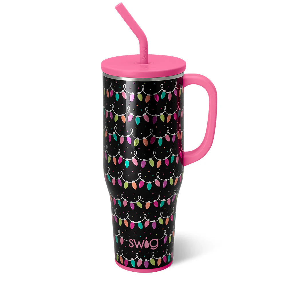 SWIG-TACKY LIGHTS 40 OZ TUMBLER