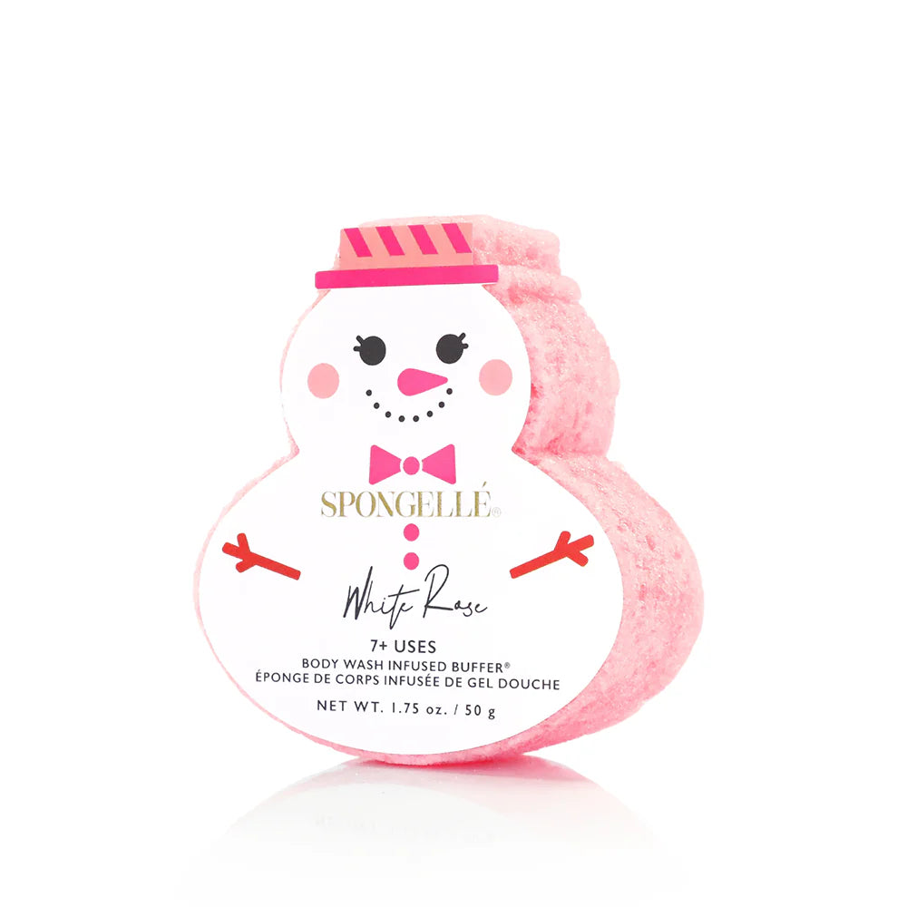 WHITE ROSE HOLIDAY SNOWMAN