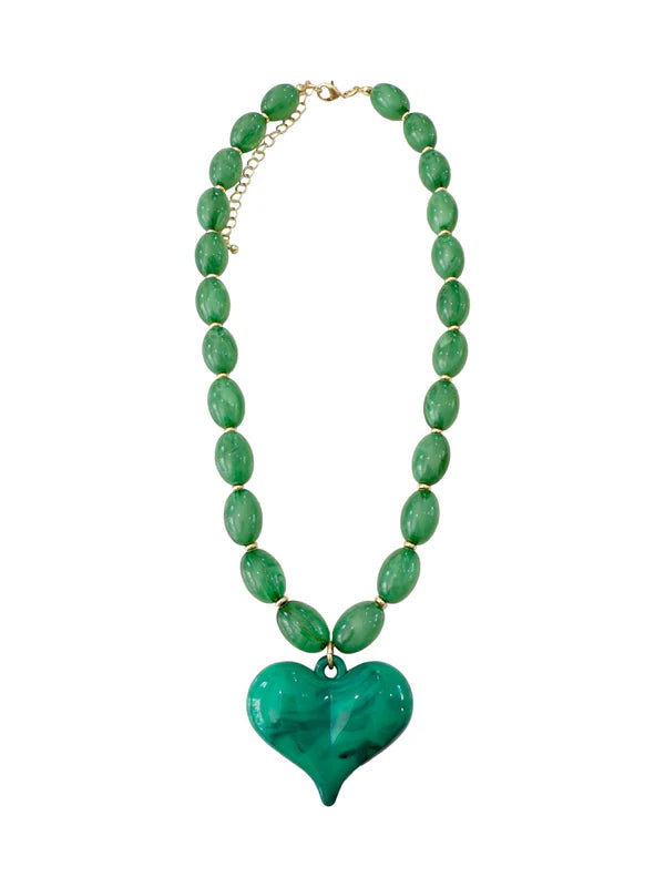ROXIE NECKLACE-GREEN