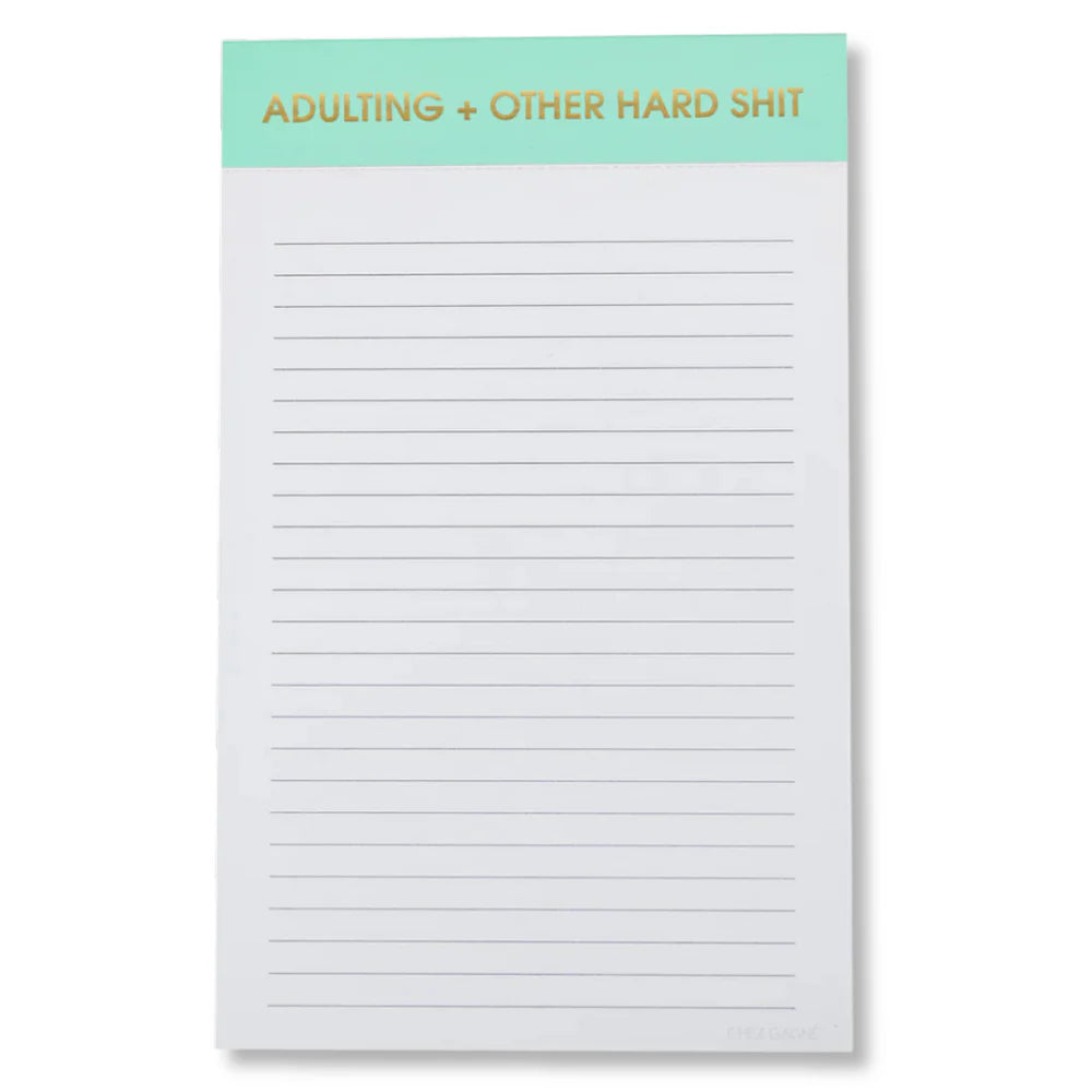 ADULTING + OTHER HARD SH*T NOTEPAD