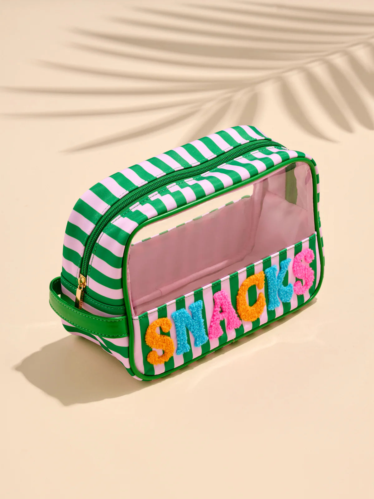 SNACKS ZIP POUCH-GREEN