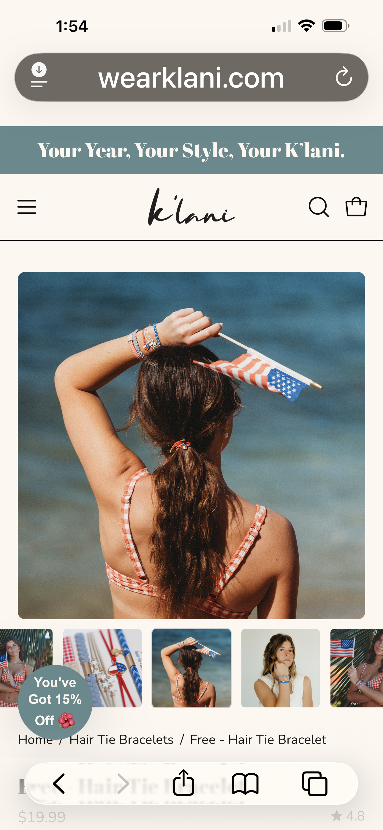 K'LANI HAIR TIE BRACELETS-FREE