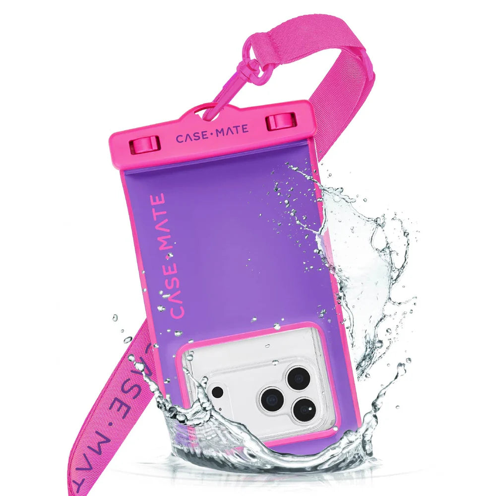 CASE-MATE-FLOATING PHONE POUCH-PURPLE PARADISE