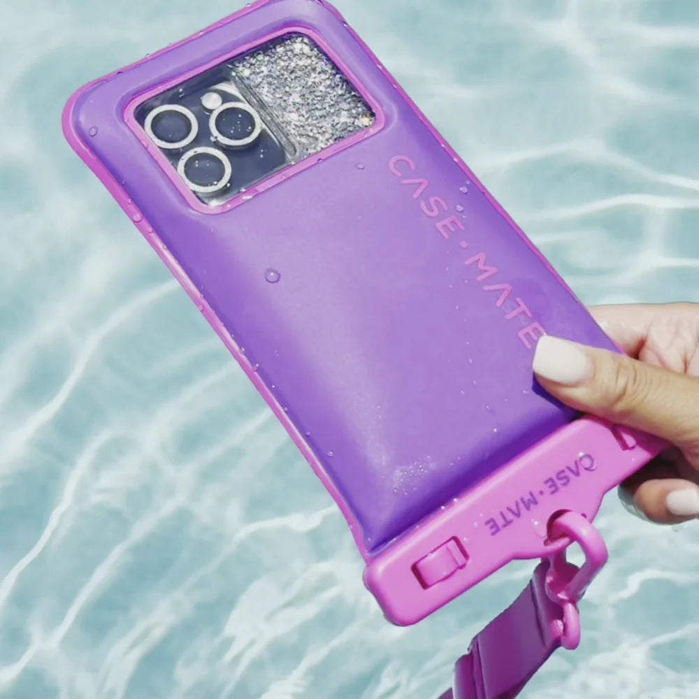 CASE-MATE-FLOATING PHONE POUCH-PURPLE PARADISE