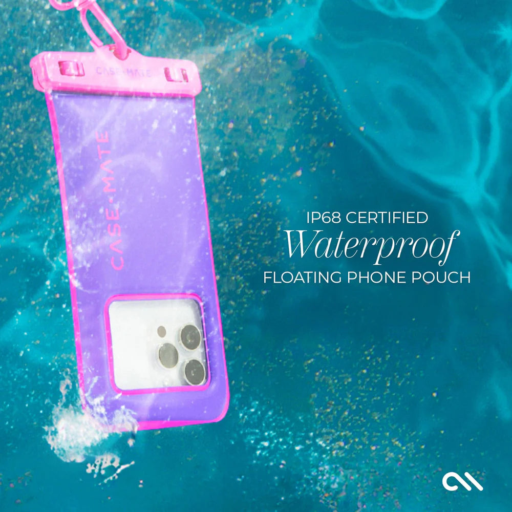 CASE-MATE-FLOATING PHONE POUCH-PURPLE PARADISE