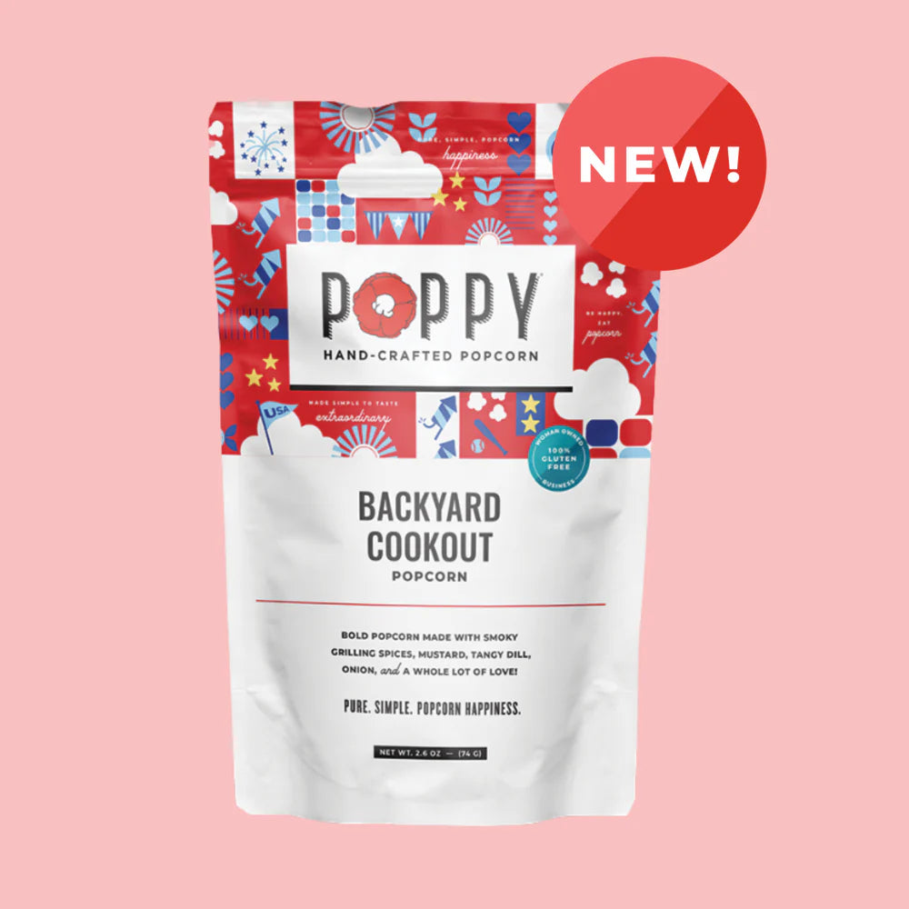POPPY HANDCRAFTED POPCORN-BACKYARD COOKOUT