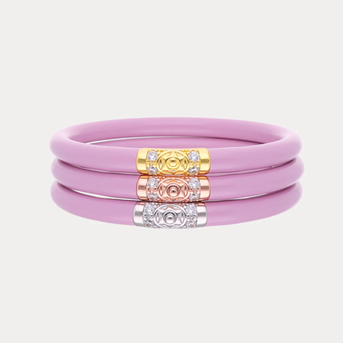 THREE KINGS ALL WEATHER BANGLES-LILAC