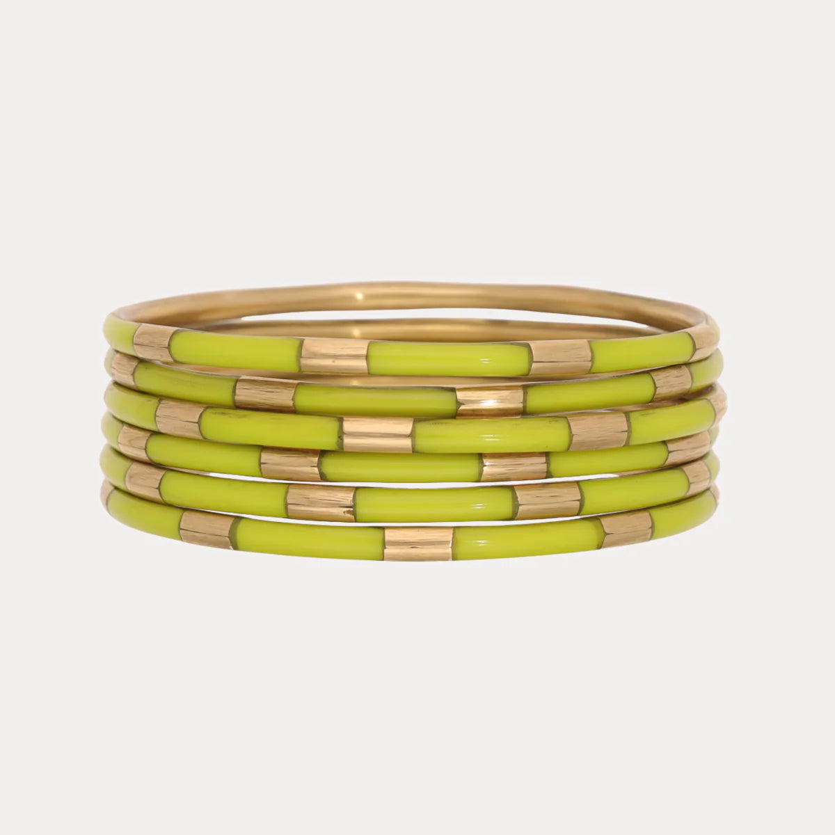 WASABI VEDA BANGLES (SET OF 6)