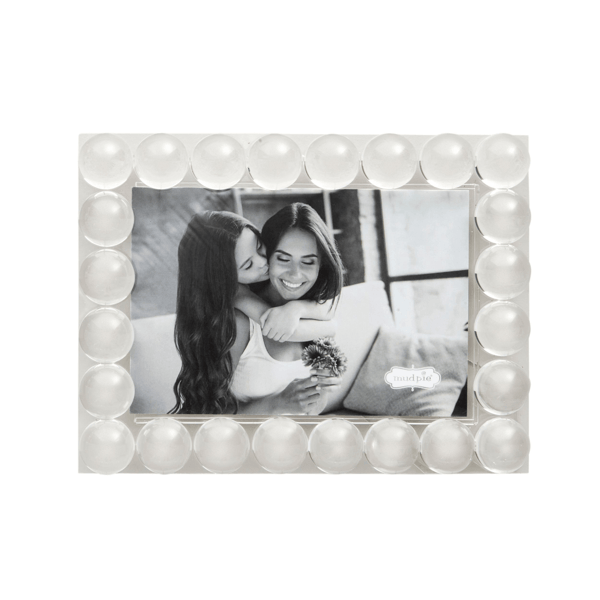 BEADED ACRYLIC FRAME-SMALL
