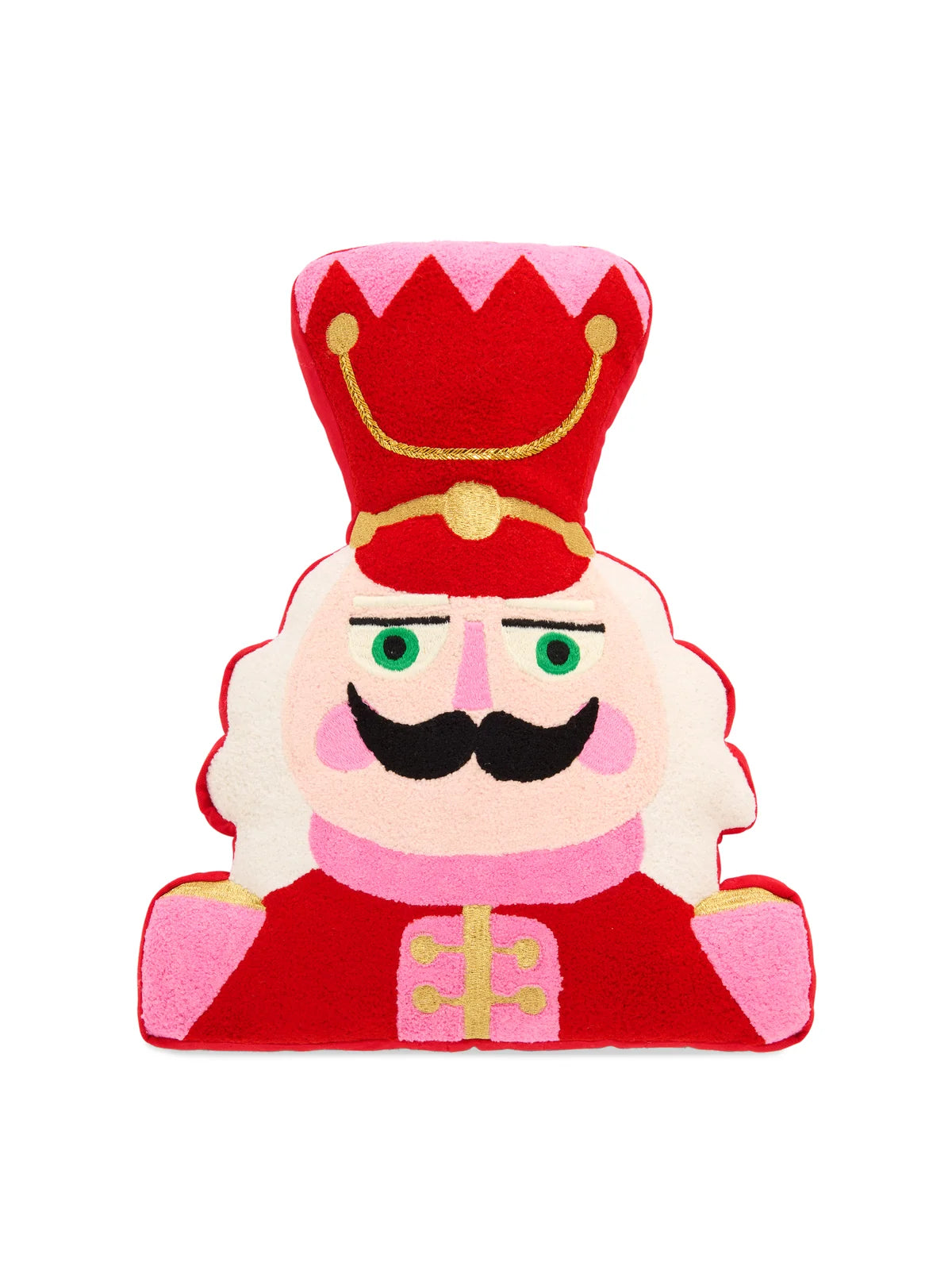 PEPPERMINT PRINCE PILLOW-RED