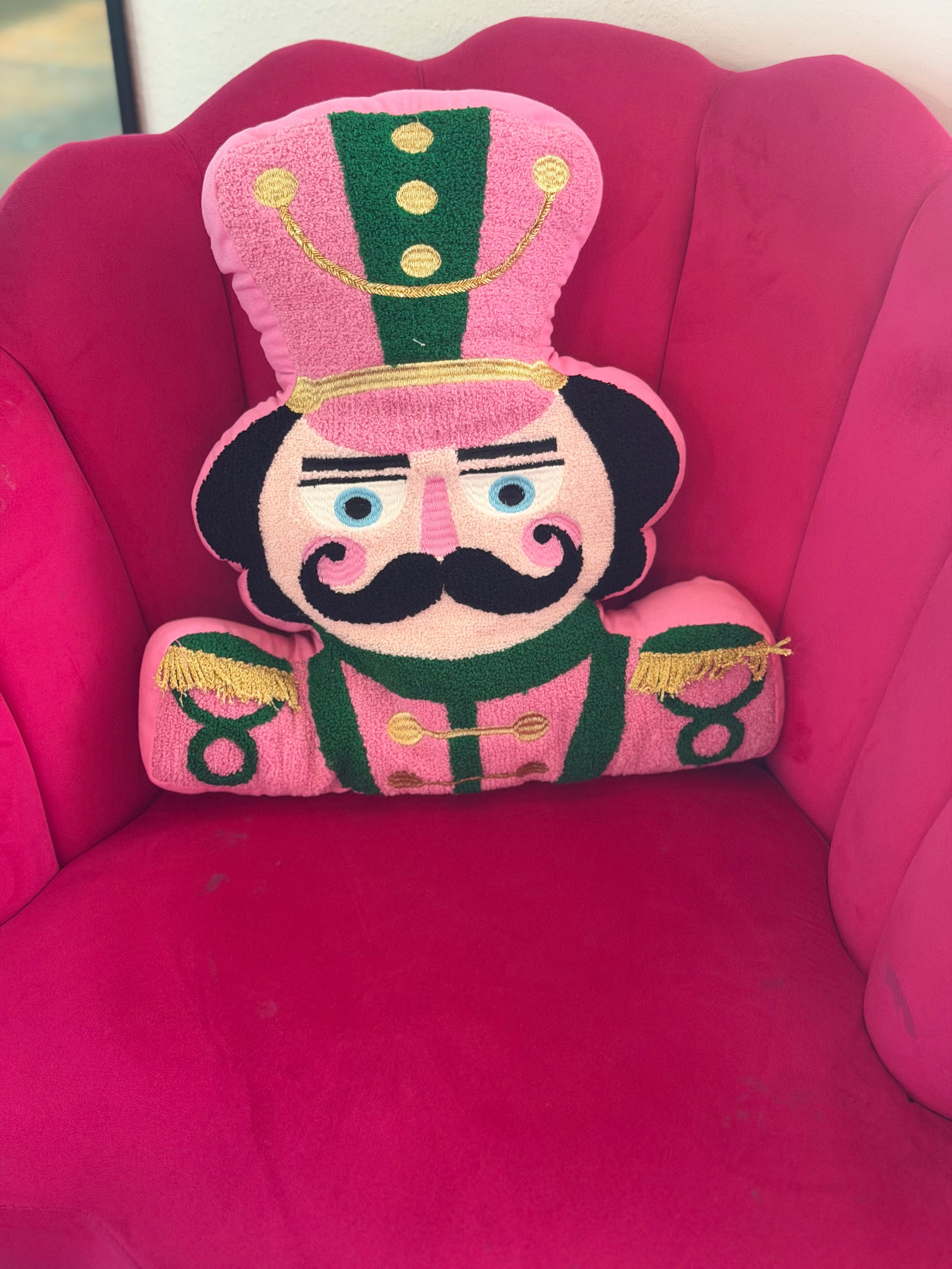 SUGAR PLUM PRINCE PILLOW-PINK
