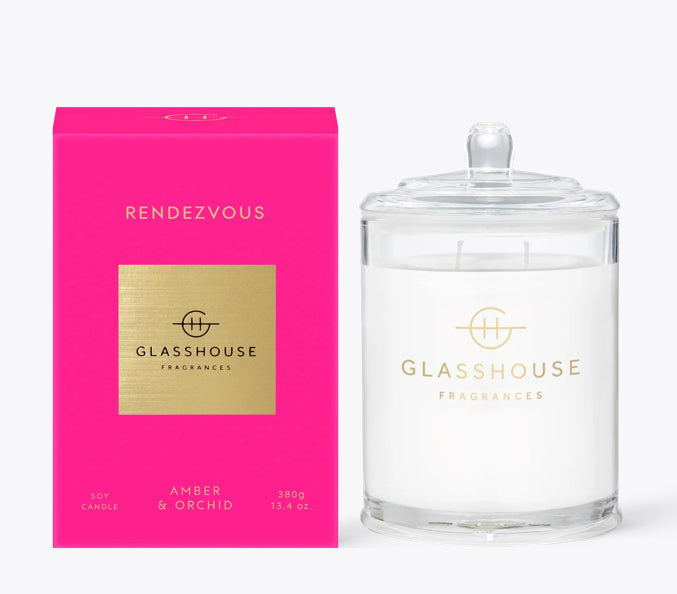 GLASSHOUSE CANDLE-RENDEZVOUS
