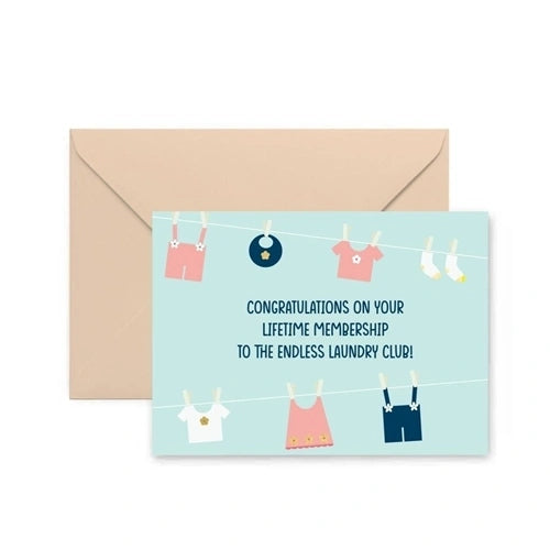ENDLESS LAUNDRY CARD