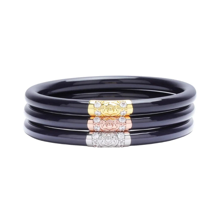 THREE KINGS ALL WEATHER BANGLES NAVY-XL
