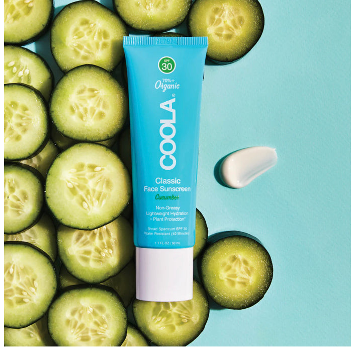 Classic Face Organic Sunscreen Lotion SPF 30 - Cucumber