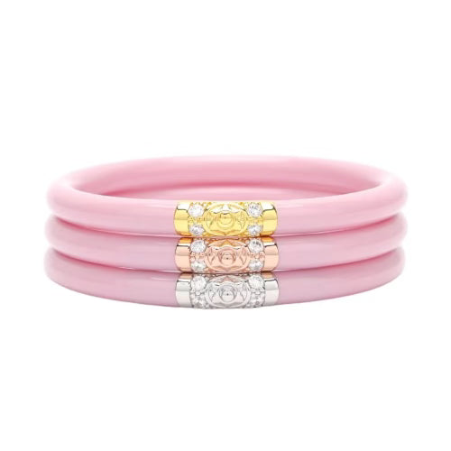 THREE KINGS ALL WEATHER BANGLES PINK-XL