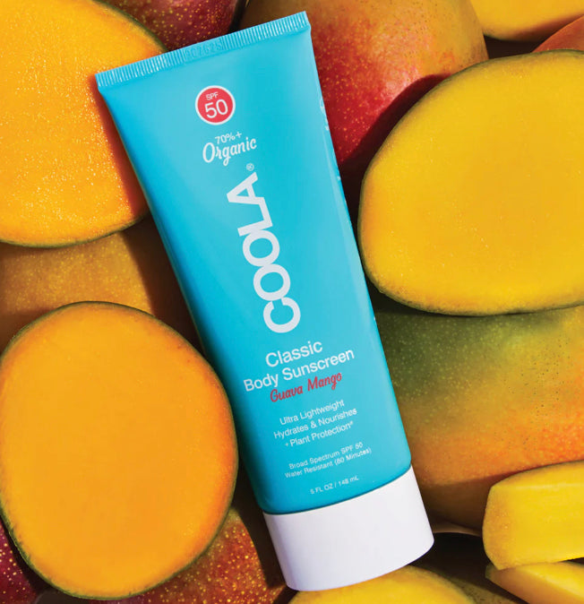 Classic Body Organic Sunscreen Lotion SPF 50 - Guava Mango