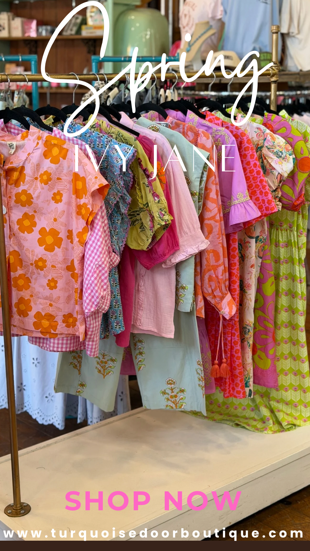 spring ivy jane tops and dresses