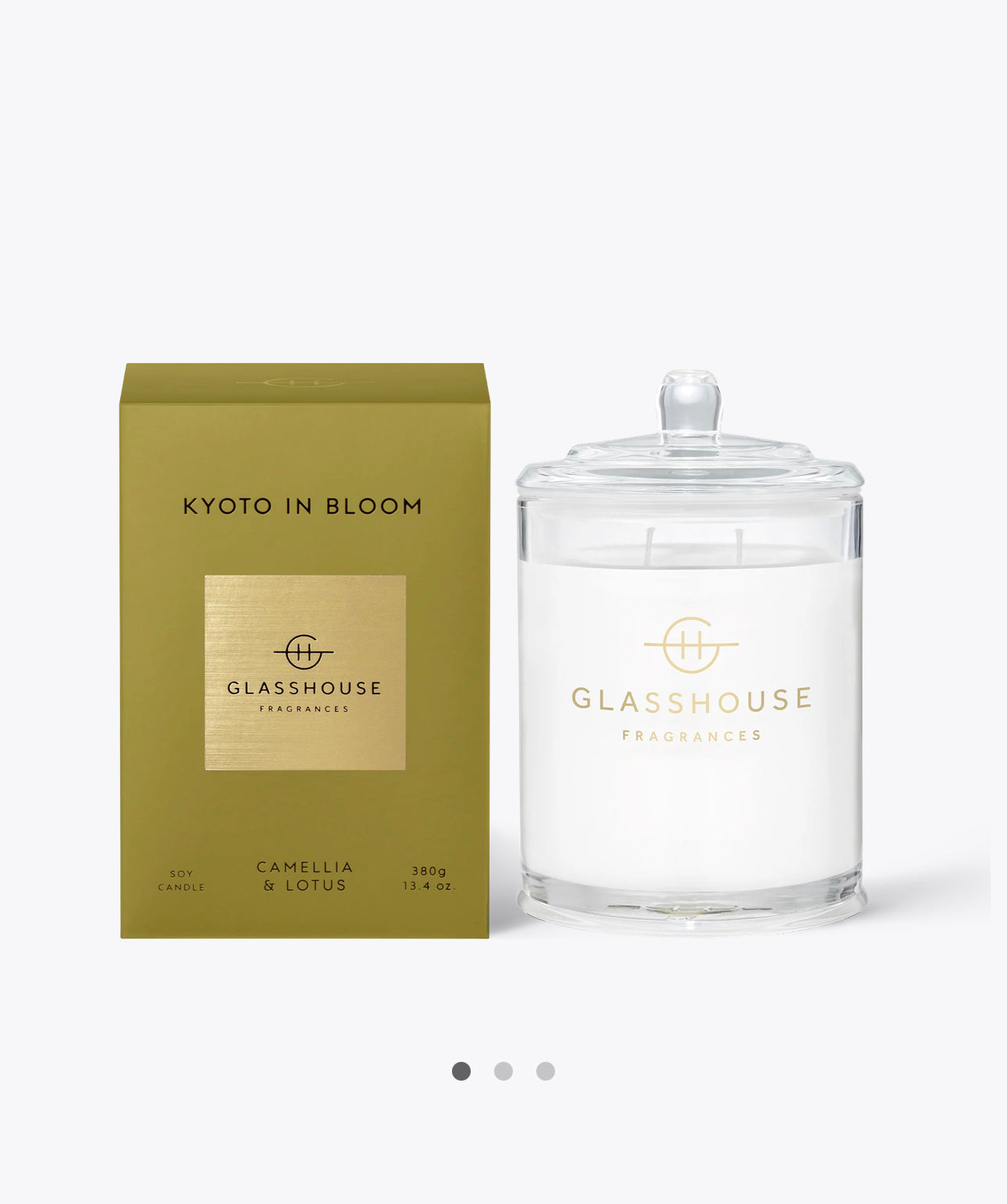 GLASSHOUSE CANDLE-KYOTO IN BLOOM