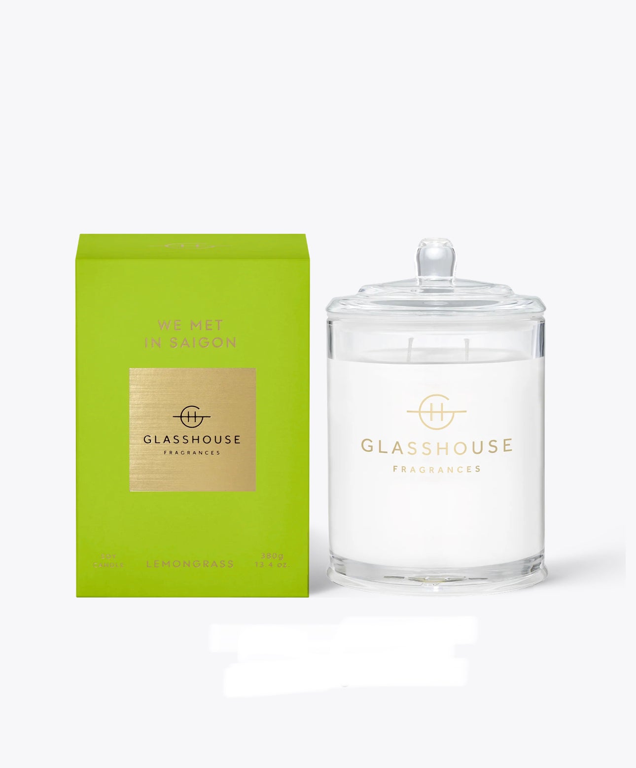 GLASSHOUSE CANDLE- WE MET IN SAIGON